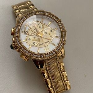JR gold watch